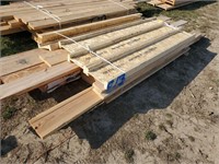 laminated I-beams, misc 2x lumber (various sizes)