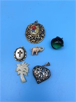 Collection Of Vintage Pendants