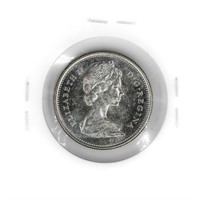1967 Canada 25 Cents Silver Coin