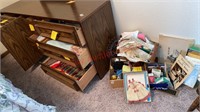 Contents of Dresser &  All on Floor
