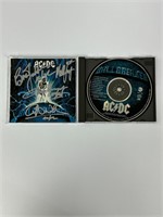 Autograph COA ACDC CD