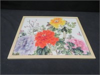 FRAMED ORIENTAL PICTURE SOONG MAY-LING