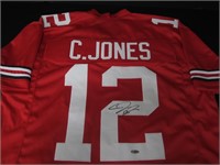 OHIO STATE CARDALE JONES SIGNED JERSEY COA