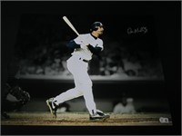 DON MATTINGLY SIGNED 16X20 PHOTO BAS COA