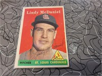 1958 Topps Lindy McDaniel St. Louis Cardinals