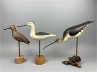 3 Shorebird Decoys