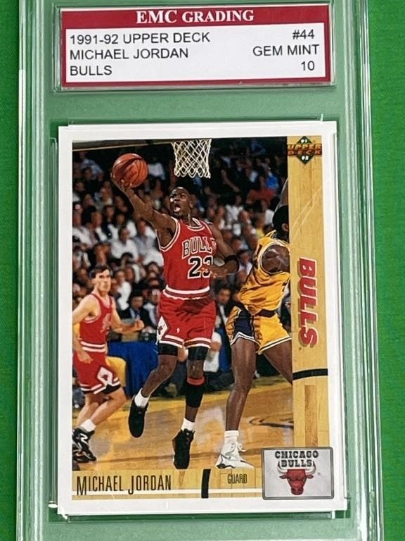 1991-92 Upper Deck Michael Jordan Graded Card