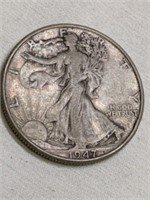 1947 Walking Liberty Half