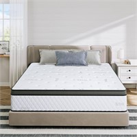 TXO King Size Mattress, 12 Inch Hybrid Mattress