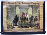 Poster 1879 Germania Life Insurance Company