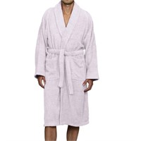 SM5496  Superior Lilac Cotton Terry Bathrobe XL