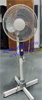 Shell Electric Adjustable Height Floor Fan