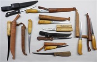 Lot of Filet Knives: J. Martin & Other