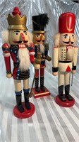 Set of 3 Large Miscellaneous Nut Crackers.