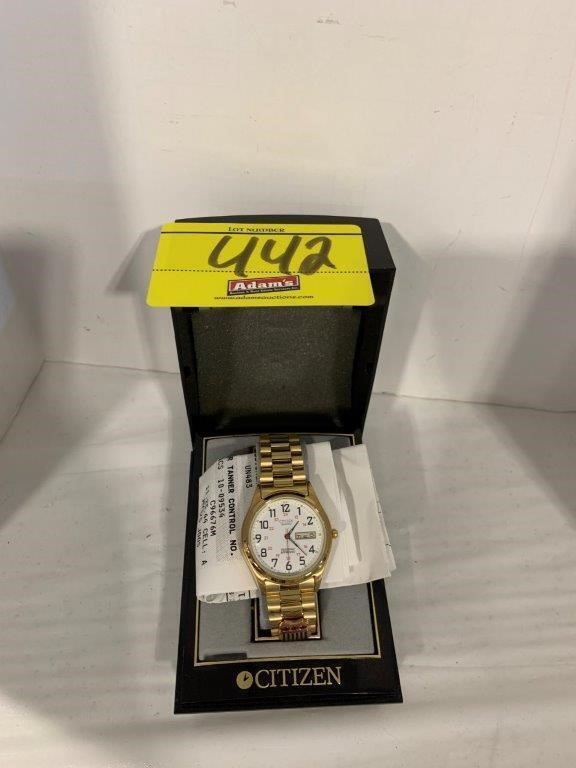 RAILROAD APPROVED CITIZEN WATCH W/ CASE