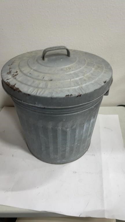 Galvanized Metal Can