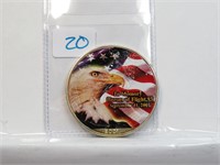 2001 Silver Eagle 1 oz Pure, 9/11 commemoration