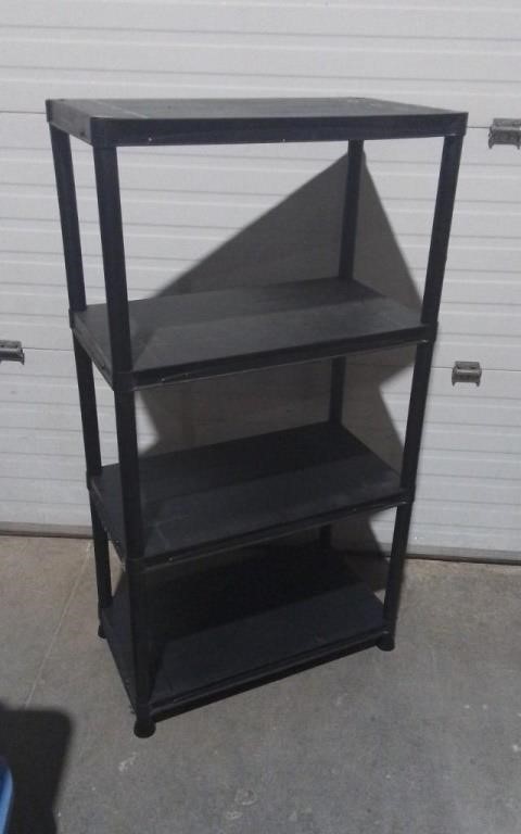 4-Tier Storage Shelf 28x15x52"H