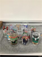1980s and 90s Kentucky Derby Glasses
