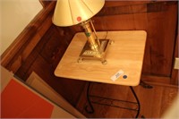 SIDE LAMP TABLE 24"HX19"WX14"D