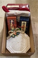 Box includes a my first Christmas stocking, two
