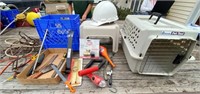 Pet Crate, Tools, Extension Cords