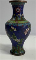 Cloisonne Antique Chinese Brass Vase