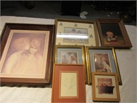 Lot of Various Wall Decor incl Ann Gedes