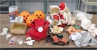 Large assortment miscellaneous holiday decor