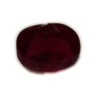 Genuine 6.52 ct Oval Cut Ruby Certified Gemstone