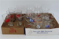 Assorted Printed Beer Glasses