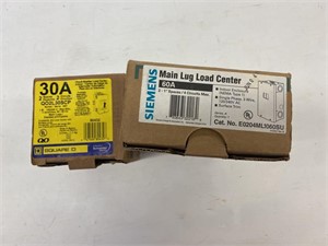 Circuit Breaker Box & Main Lug Load Center