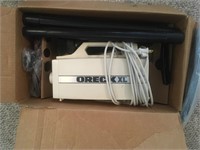 oreck vacuum in box