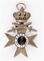 WWI GERMAN BAVARIAN MILITARY MERIT CROSS