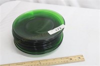 Frotecrisa Green Glass Plates