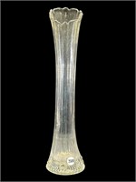 Vintage Clear Swung Vase
