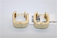 14KT Yellow Gold Earrings