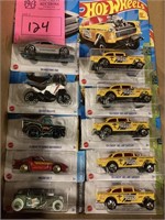 Lot of 10 hot wheels