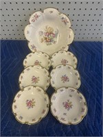 BAVARIA TIRCHENRETH GERMANY 7 PIECE CHINA SET