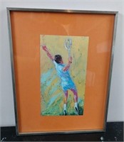 Framed and Matted Reprint by LeRoy Neiman