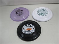Three 9" Frisbee Discs