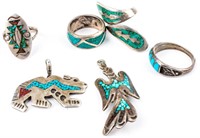 Jewelry Sterling Silver Pendants & Rings