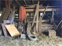 ASSORTED LUMBER, LOCATED IN HAY BARN