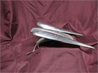 Vintage Chrome automobile hood ornament.