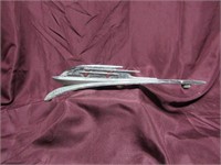 Vintage Chrome automobile hood ornament.