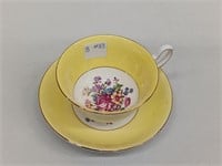 TAYLOR & KENT CUP & SAUCER MADE IN ENGLAND