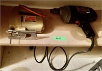 Vintage craftsman and black and decker tools