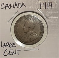 Canada 1919 Large Cent
