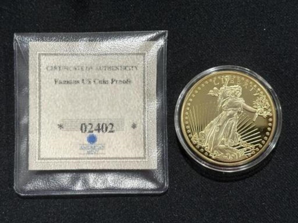 1933 GOLD DOUBLE EAGLE PROOF, AMERICAN MINT