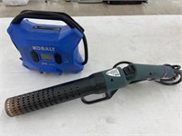 Kobalt 24v Compressor & Big Green Egg Eggniter